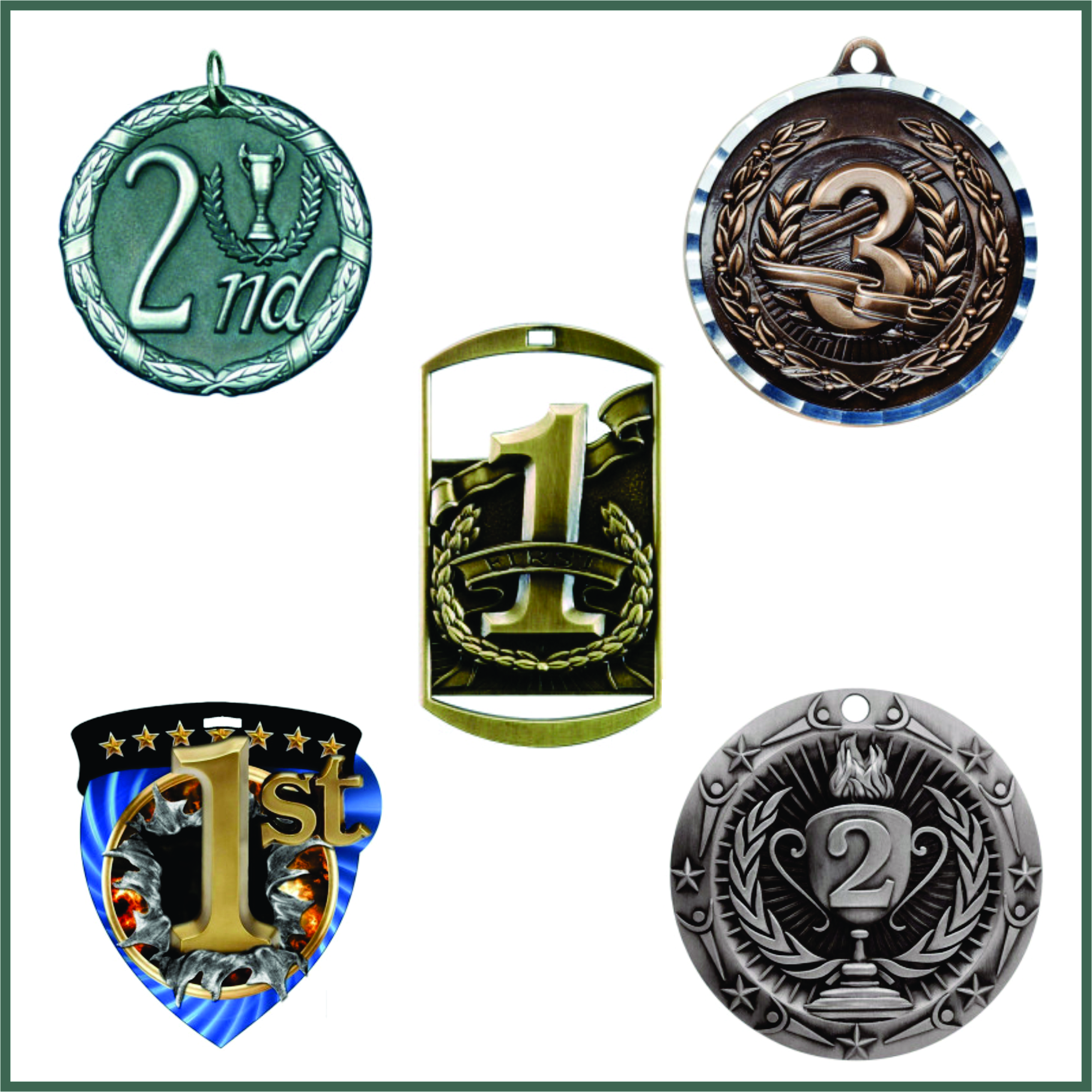 Place Medals